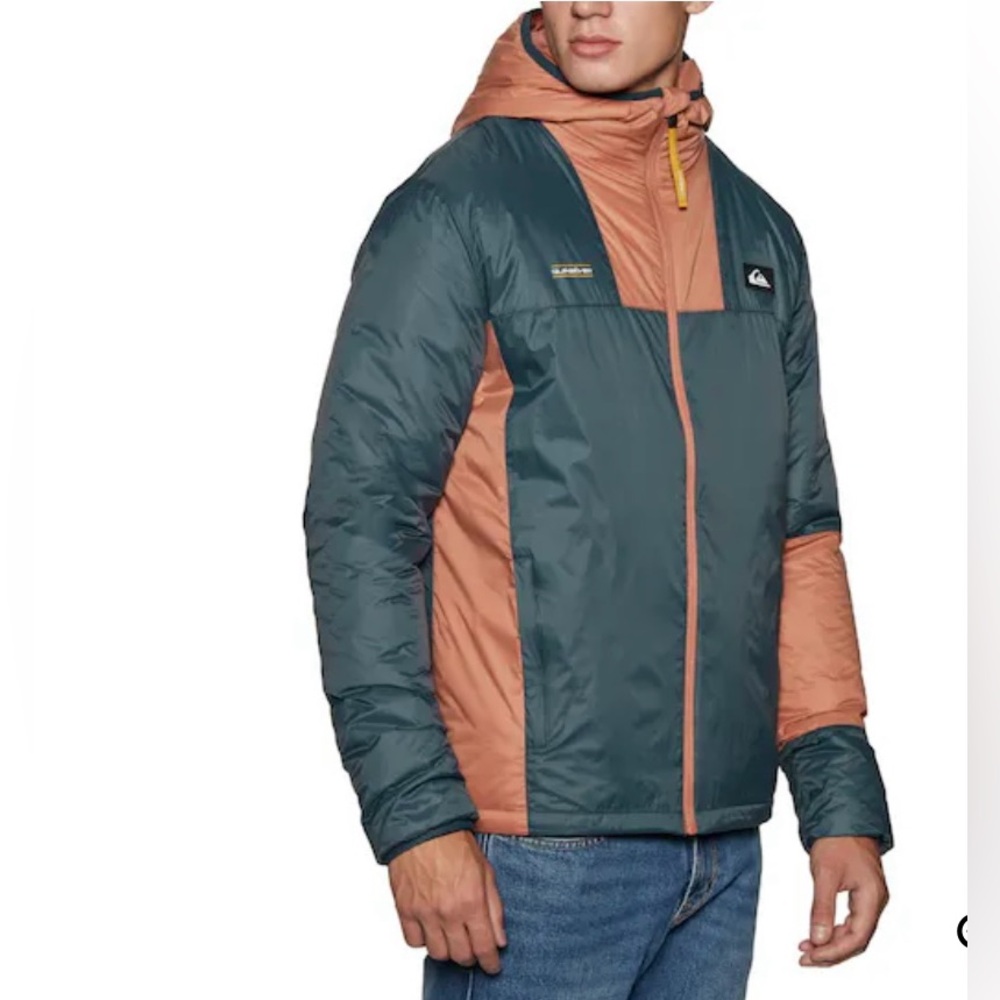 Quicksilver Rider packable hooded jacket NWT